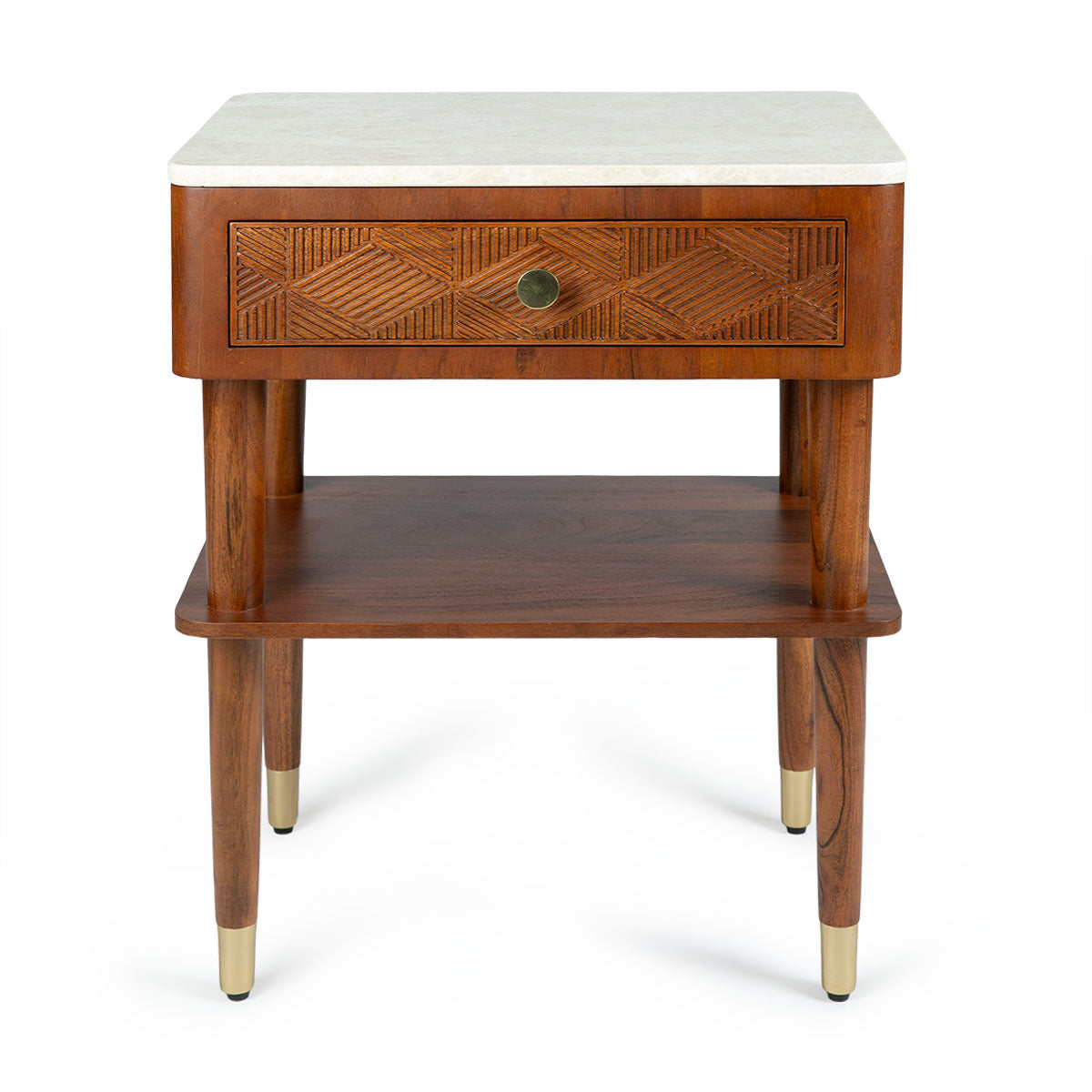 Debross Bedside Table -  - IAAH